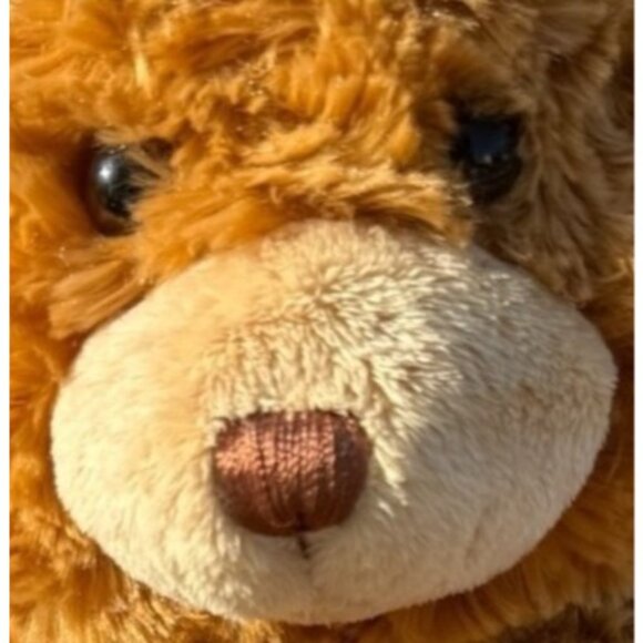 Build A Bear Plush Stuffed Dog Puppy Carmel Fluff Security Support Pet Toy - Picture 6 of 15